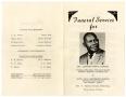 Thumbnail image of item number 3 in: '[Funeral Program for Leonard O'Neal Daniels, February 2, 1965]'.