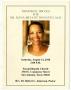 Thumbnail image of item number 1 in: '[Funeral Program for Dana Bryant Donatto, August 14, 2010]'.