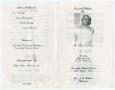 Thumbnail image of item number 3 in: '[Funeral Program for Daniel Dukes, May 14, 1983]'.