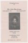 Primary view of [Funeral Program for Edna Mae Gettone, October 2, 1993]
