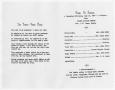 Thumbnail image of item number 2 in: '[Funeral Program for Nona Gordon, July 22, 1970]'.