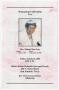 Primary view of [Funeral Program for Thelma Mae Gray, October 6, 2006]