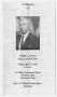 Thumbnail image of item number 1 in: '[Funeral Program for Floyd L. Green, April 21, 1995]'.