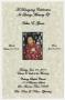 Primary view of [Funeral Program for Helen E. Green, June 21, 2011]