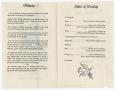 Thumbnail image of item number 2 in: '[Funeral Program for Alice Dorn Gregory, March 18, 1982]'.