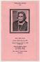 Thumbnail image of item number 1 in: '[Funeral Program for Stella Grover, May 17, 1990]'.