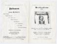 Thumbnail image of item number 3 in: '[Funeral Program for Henry Hines, March 10, 1970]'.