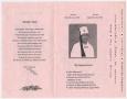 Thumbnail image of item number 2 in: '[Funeral Program for Fannie Horton, October 6, 1998]'.