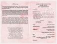 Thumbnail image of item number 2 in: '[Funeral Program for Bessie Della Owens Houston, February 11, 2000]'.
