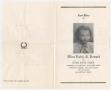 Thumbnail image of item number 3 in: '[Funeral Program for Rubie B. Howard, September 3, 1958]'.