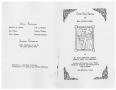Thumbnail image of item number 3 in: '[Funeral Program for Lucille Inman, June 6, 1967]'.