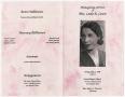 Thumbnail image of item number 3 in: '[Funeral Program for Leola K. Lewis, May 1, 1998]'.