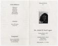 Thumbnail image of item number 3 in: '[Funeral Program for Ardelia M. Powell Liggett, May 30, 1995]'.