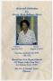 Thumbnail image of item number 1 in: '[Funeral Program for Maxine Marie Bellinger Mason, September 14, 2010]'.