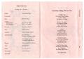 Thumbnail image of item number 4 in: '[Funeral Program for Cloma W. Reed, June 2, 1999]'.