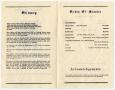 Thumbnail image of item number 2 in: '[Funeral Program for Mary Lou Rice, October 12, 1974]'.