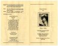 Thumbnail image of item number 3 in: '[Funeral Program for Mary L. Riley, September 8, 1993]'.