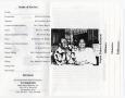 Thumbnail image of item number 2 in: '[Funeral Program for Augustus Palmer Robinson, February 8, 1996]'.
