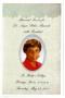 Thumbnail image of item number 1 in: '[Memorial Program for Angie Stokes Runnels, May 22, 2008]'.