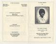 Thumbnail image of item number 3 in: '[Funeral Program for Ladusky M. Sampson, October 9, 1990]'.