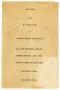 Primary view of [Funeral Program for Forest Silar, April 6, 1963]