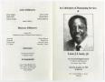 Thumbnail image of item number 3 in: '[Funeral Program for Leon J. Ussery, Jr., January 21, 1995]'.