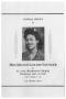 Thumbnail image of item number 1 in: '[Funeral Program for Mignon Goldie Younger, September 10, 1947]'.