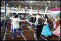 Photograph: [Ameleb Club Dancers Dancing with Volunteers from Audience]