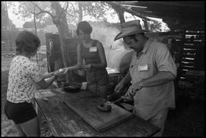 Primary view of object titled '[Chilympiad Cook-Off at the Texas Folklife Festival]'.