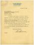 Letter: [Letter from H. C. Sherman to Dr. Meyer Bodansky - October 16, 1926]