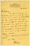 Thumbnail image of item number 3 in: '[Correspondence between Meyer Bodansky and Dr. H. D. Dakin - October 1926]'.