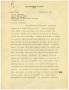 Letter: [Letter from H. J. Muller to Dr. Meyer Bodansky - January 22, 1930]