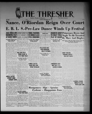 Primary view of object titled 'The Thresher (Houston, Tex.), Vol. 23, No. 27, Ed. 1 Friday, May 6, 1938'.