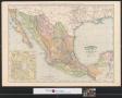 Map: Rand, McNally & Co.'s indexed atlas of the world map of Mexico.