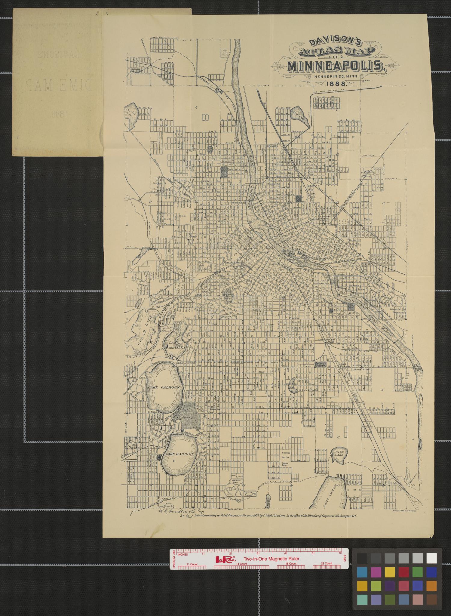 Davison's atlas map of Minneapolis, Hennepin Co., Minn., 1888.
                                                
                                                    [Sequence #]: 1 of 2
                                                