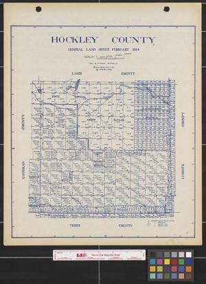 Primary view of object titled 'Hockley County.'.