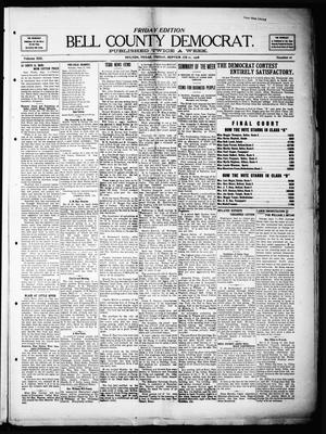 Primary view of object titled 'Bell County Democrat (Belton, Tex.), Vol. 13, No. 16, Ed. 1 Friday, September 11, 1908'.
