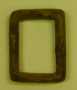Thumbnail image of item number 1 in: 'Cartridge case buckle,  small rectangular buckle piece.'.