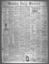 Thumbnail image of item number 1 in: 'Houston Daily Mercury (Houston, Tex.), Vol. 5, No. 266, Ed. 1 Sunday, July 13, 1873'.