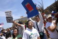 Thumbnail image of item number 1 in: '[Immigration Protesters Rally in Dallas, Texas]'.