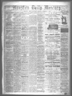Primary view of object titled 'Houston Daily Mercury (Houston, Tex.), Vol. 6, No. 75, Ed. 1 Thursday, December 4, 1873'.
