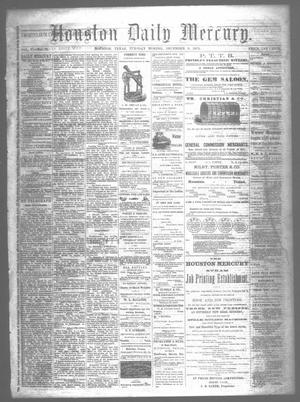 Primary view of object titled 'Houston Daily Mercury (Houston, Tex.), Vol. 6, No. 79, Ed. 1 Tuesday, December 9, 1873'.