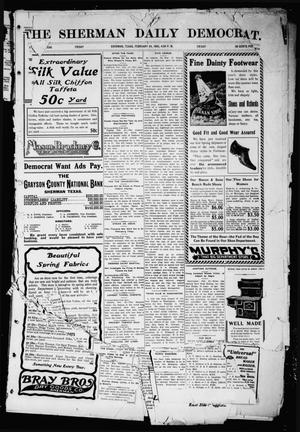 Primary view of object titled 'The Sherman Daily Democrat (Sherman, Tex.), Vol. 24, Ed. 1 Friday, February 24, 1905'.