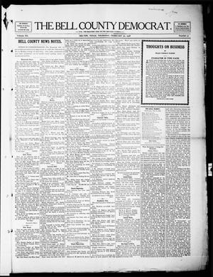 Primary view of object titled 'The Bell County Democrat (Belton, Tex.), Vol. 12, No. 31, Ed. 1 Thursday, February 20, 1908'.