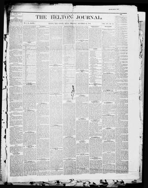 Primary view of object titled 'The Belton Journal (Belton, Tex.), Vol. 14, No. 51, Ed. 1 Thursday, December 16, 1880'.