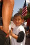 Primary view of [Little boy at the protest]