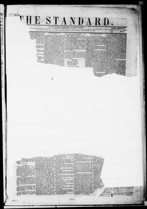 Primary view of object titled 'The Standard. (Clarksville, Tex.), Vol. 10, No. 2, Ed. 1 Saturday, November 13, 1852'.