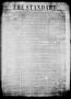 Primary view of The Standard. (Clarksville, Tex.), Vol. 18, No. 1, Ed. 1 Saturday, January 19, 1861