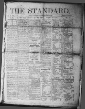 Primary view of object titled 'The Standard. (Clarksville, Tex.), Vol. 29, No. 41, Ed. 1 Saturday, October 14, 1871'.