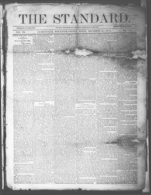 Primary view of object titled 'The Standard. (Clarksville, Tex.), Vol. 29, No. 49, Ed. 1 Saturday, December 16, 1871'.